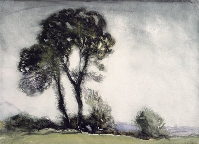 Overpowering Sky by George Clausen